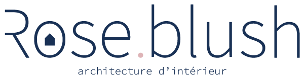 logo rose blush architecture d'interieur